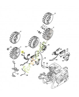 Vis cylind. isdg 4x20