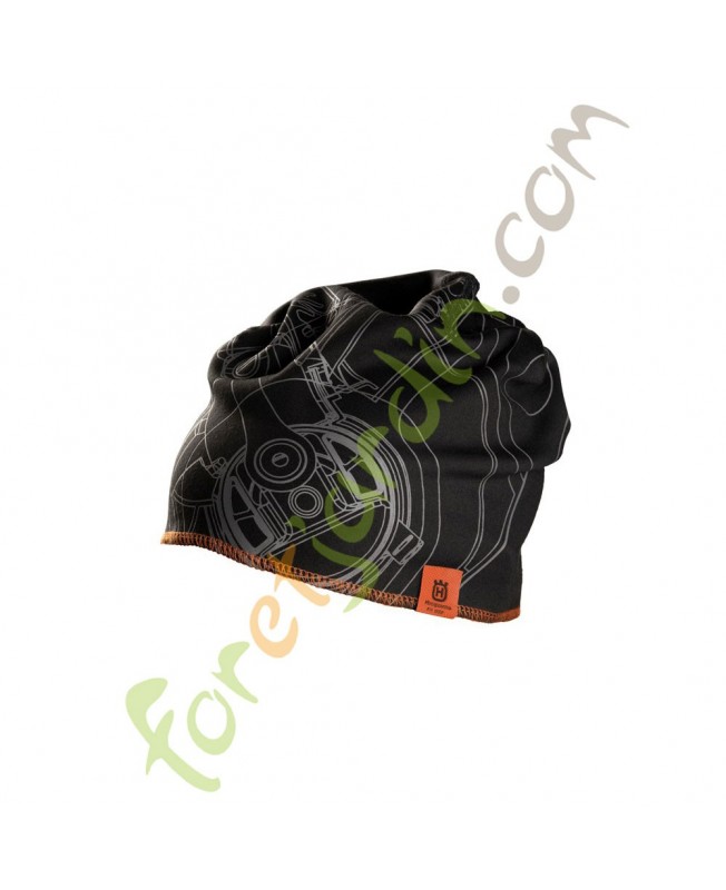Bonnet noir husqvarna