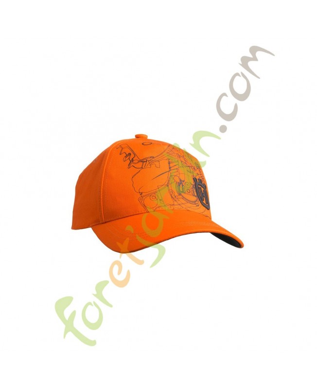 Casquette orange  husqvarna