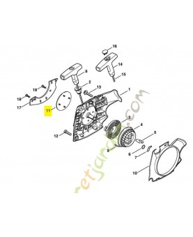 Plaque matricule ms 211