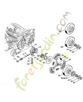 Ressort 0000-997-5815 stihl