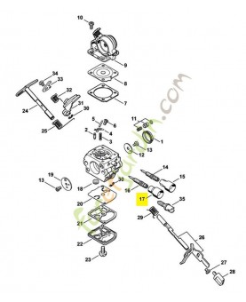Capuchon Stihl réf. 4229-121-2701
