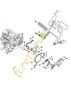 Douille 1124-792-5500. Pièce détachée Stihl / Vicking