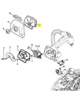 Filtre a air feutre 1146-140-4402. Pièce détachée Stihl 