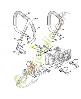 Vis cylindrique is p6x32.5 9074-478-4675. Pièce de rechange Sithl / Vicking