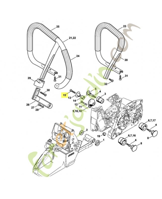Vis cylindrique is p6x32.5 9074-478-4675. Pièce de rechange Sithl / Vicking Vis cylindrique is p6x32.5 9074-478-4675. Pièce de rechange Sithl / Vicking