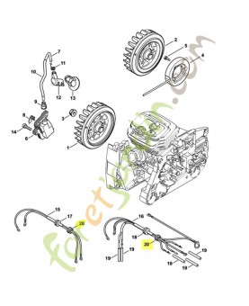 Douille 1125-084-8900. Pièce de rechange Sithl / Vicking