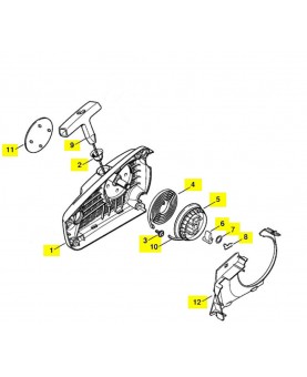 Repères 1 à 12 Carter