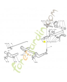 douille de poignée 6125-703-1300