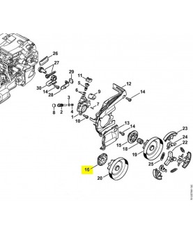Vis sans fin 7 d. picco Stihl ref. 1129-640-7101