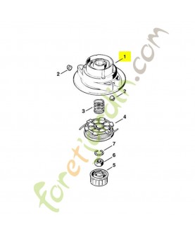 Boîtier de bobine Stihl réf. 4004-710-3600