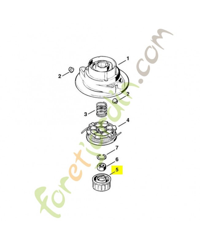 capuchon 4004-710-4000- Pièce de détachée Sithl 
