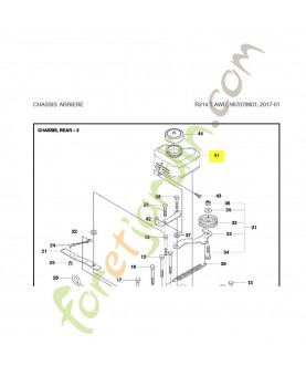 Reservoir. Pièce de rechange Husqvarna reférence 544100101