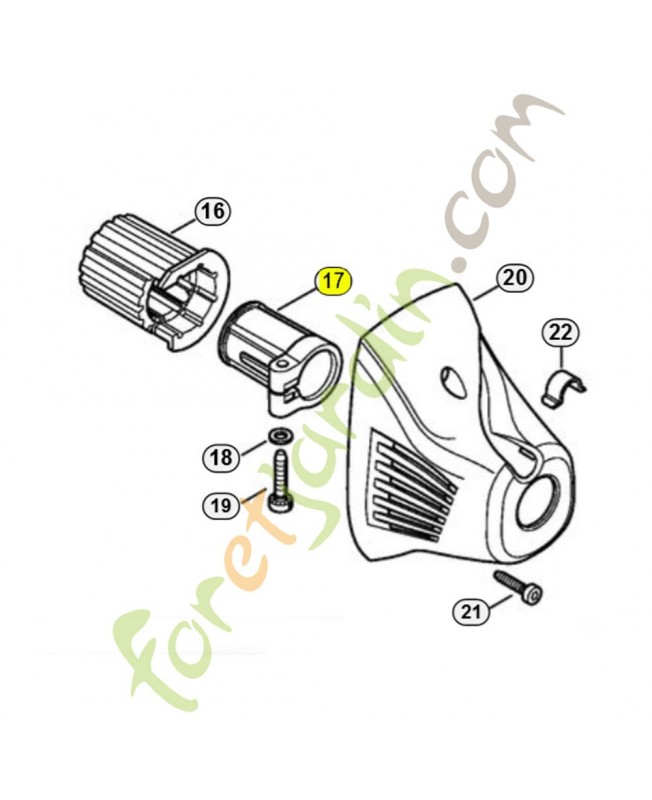 Collier de serrage 4147-791-9412. Pièce de rechange Sithl Collier de serrage 4147-791-9412. Pièce de rechange Sithl