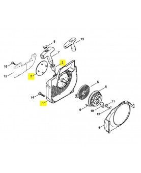 Repère 1 à 3 Carter
