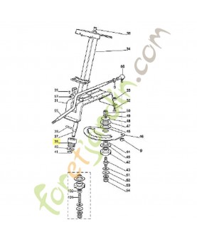 Pignon 6125-704-7400 stihl adaptable