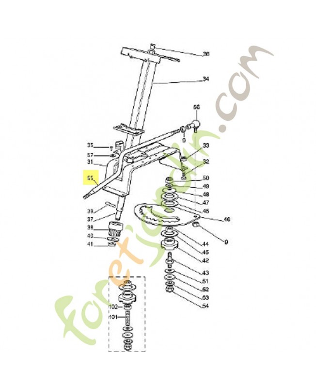 Baguette 6125-703-1720 adaptable