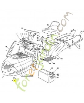 boulon 6151-706-5901 adaptable