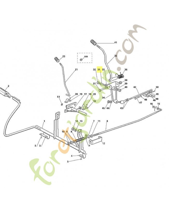 boulon 6125-704-1810 adaptable stihl