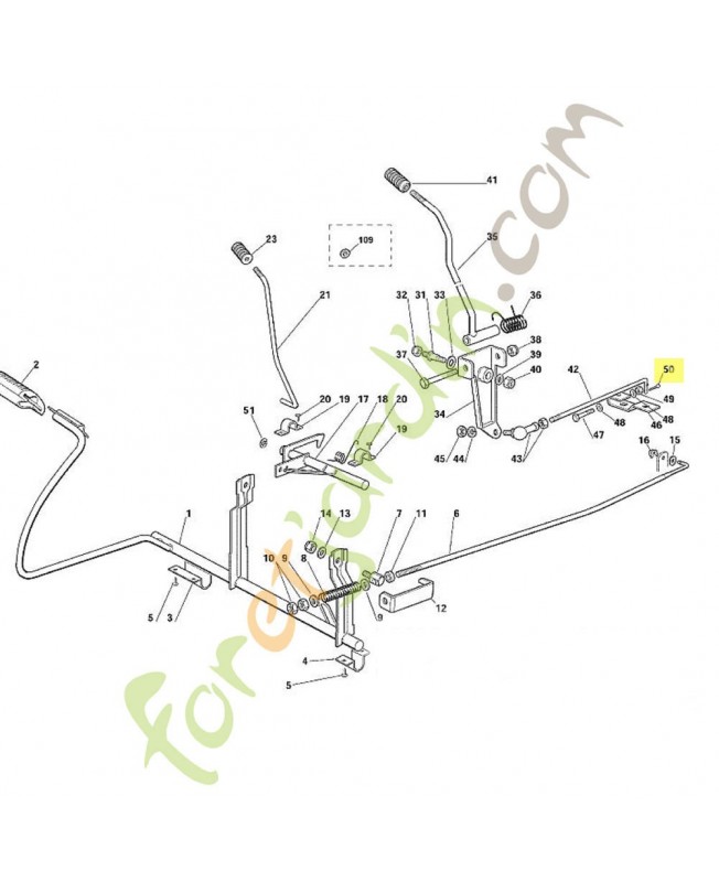 goupille fendue 9395-021-1730 adaptable stihl 