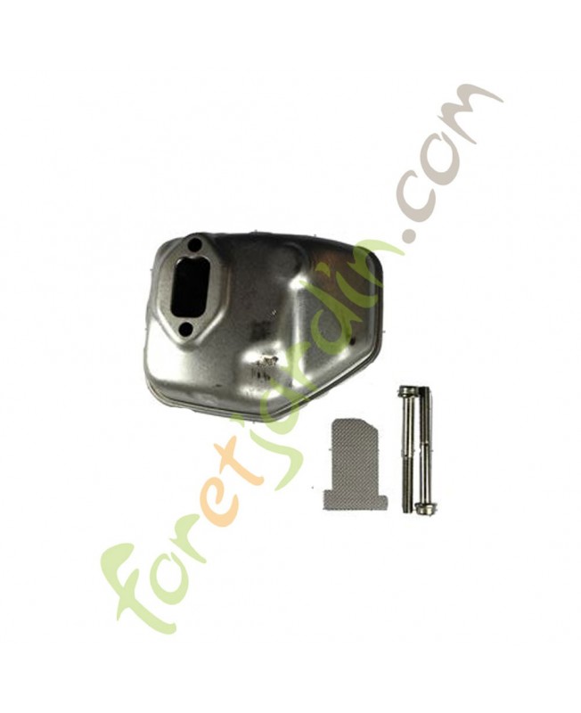 Silencieux . Pièce de rechange Husqvarna Remplace référence 537039401 et 537039404 et 503852771