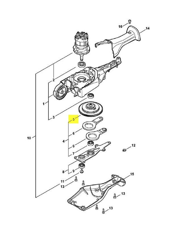 Excentrique. Pièce de rechange Sithl  référence 4851-640-1603