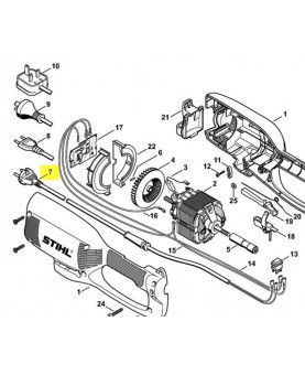 Cable electrique. Pièce de rechange Sithl / Vicking référence 6440-440-2001