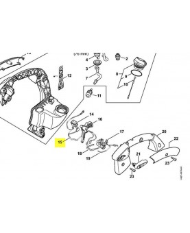 Faisceau de cables. Pièce de rechange Sithl référence 4241-440-3000