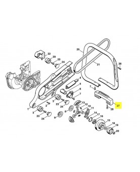 Support. Pièce de rechange Sithl référence 4223-791-7600