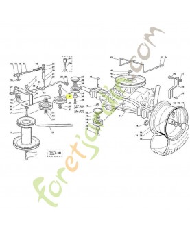 boulon 6125-704-1820 adaptable stihl 