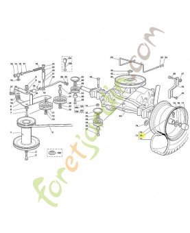 Soupape 0000-731-7700. Pièce de rechange Sithl / Vicking