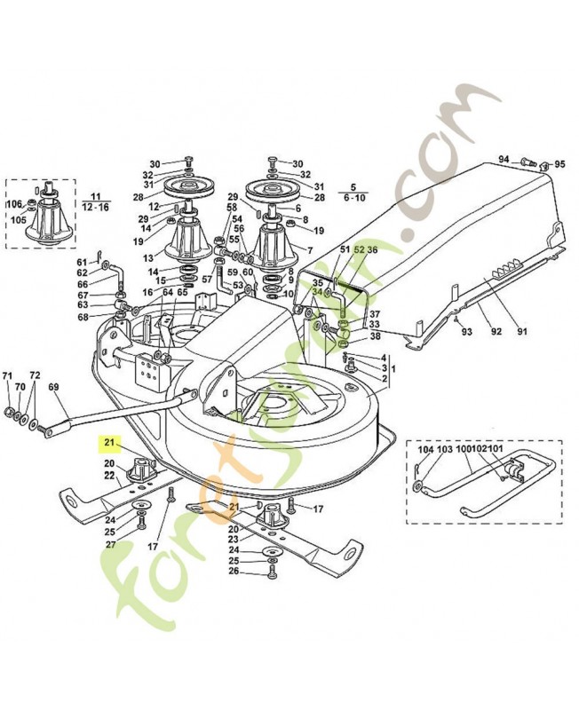 Clavette 4x6,5 9482-435-0820. Pièce de rechange Sithl 