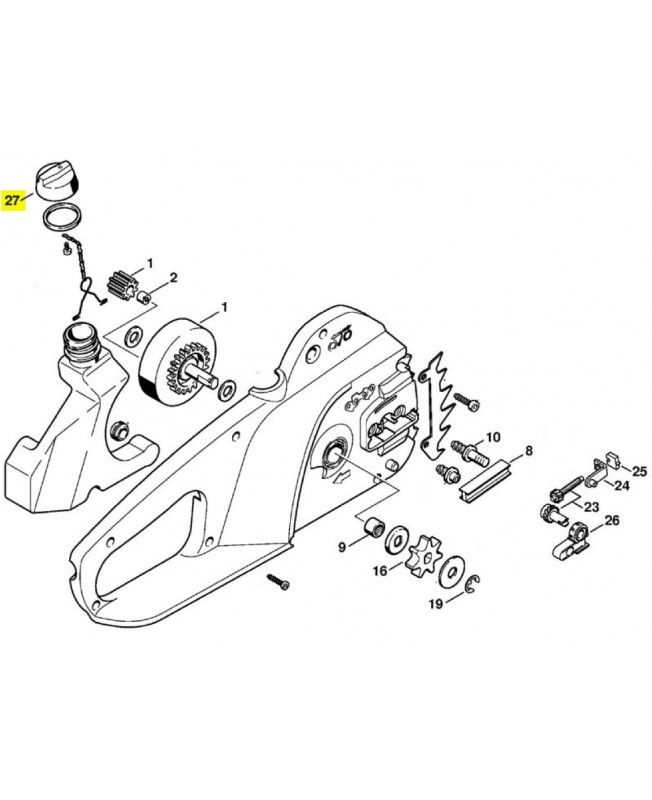 Bouchon 1206-640-3600 stihl Bouchon 1206-640-3600 stihl