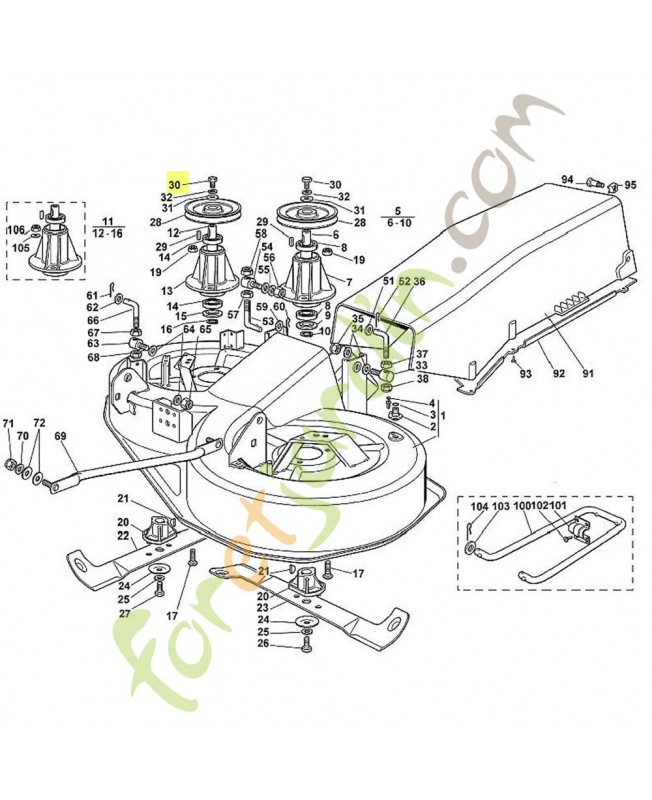 Vis m8x20 9008-318-1800 stihl