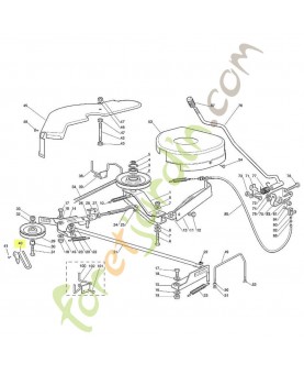 Guide courroie-6125-760-6721 adaptable stihl