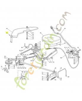 Vis 4,8 x 13 9107-021-5002. Pièce de rechange Sithl / Vicking