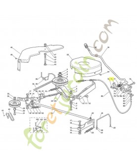 Support 6125-700-6820 adaptable stihl