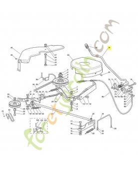 Levier de commande 6125-760-1510