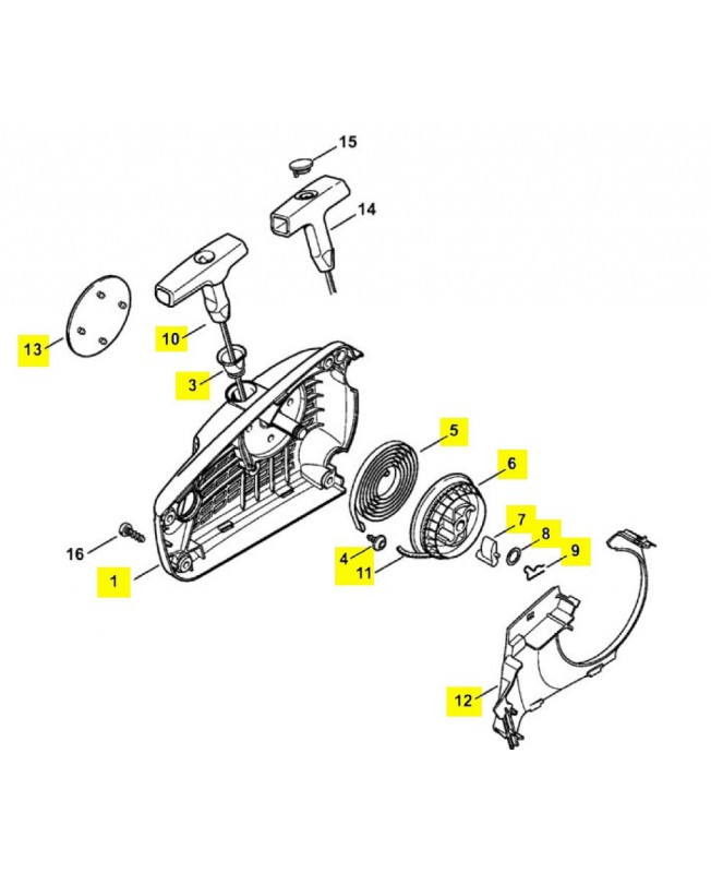 Repères 1-3 à 13 Carter