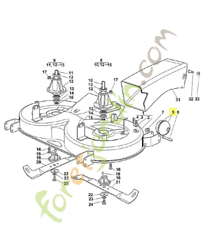 Roulette 6151-760-6800 adaptable stihl Roulette 6151-760-6800 adaptable stihl