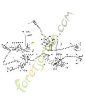 Ressort 6151-703-5110 adaptable stihl 