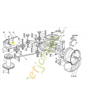 Douille 6151-704-3240 adaptable stihl