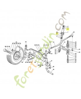 Douille 6151-704-7800. Pièce de rechange Sithl / Vicking
