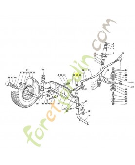Levier 6151-700-7000 adaptable stihl