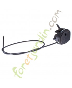 Câble d'accélérateur r49sc 513975400. Pièce de rechange Husqvarna