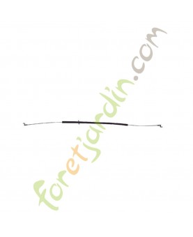 Cable accelerateur 538037201. Pièce de rechange Husqvarna