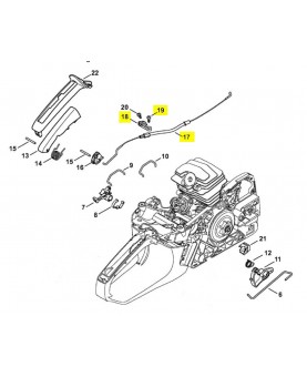 Repères 17 à 19 Cable