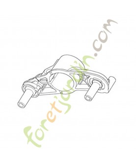 Support 544378301. Pièce de rechange Husqvarna