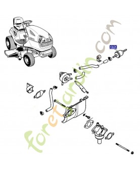 Filtre à essence pour S 90-V kubota E7187-82150