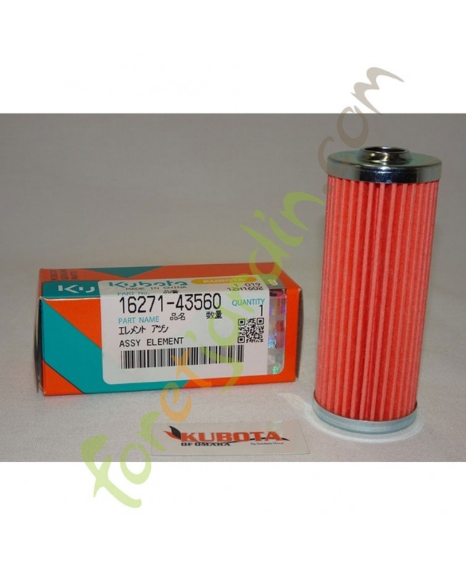 Filtre à carburant 16271-43560 kubota
